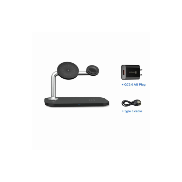 Fast Magnetic Wireless Charger Docking Station - Image 4