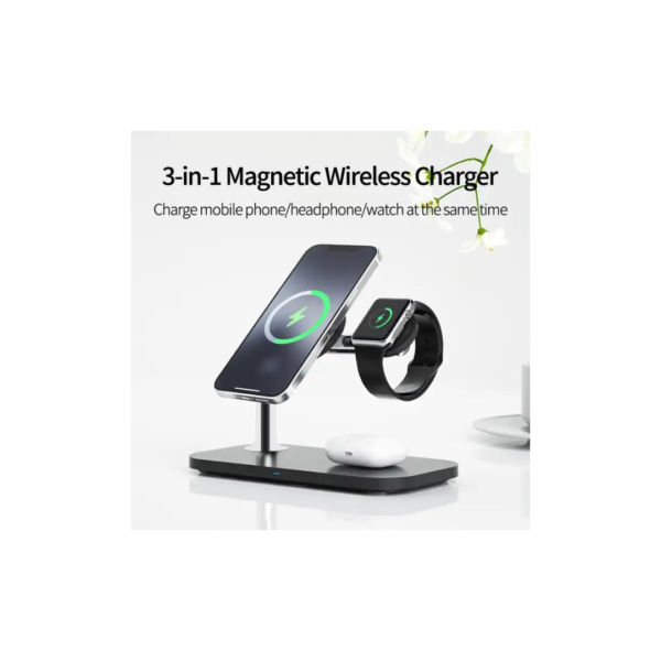 Fast Magnetic Wireless Charger Docking Station - Image 2